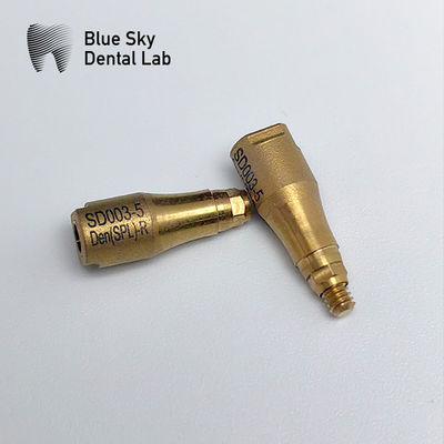 kopen 5mm Biocompatibele Tentium Scanner Lichaam Gold Plating Blue Sky tandheelkundige implantaten online manufacture