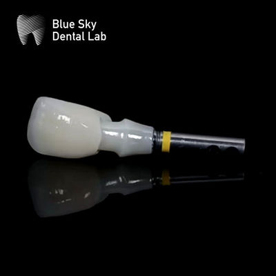kopen Titanium Tibase Zirconia Abutment Op maat gemaakte Zirconia Abutments Voor Implantaten online manufacture