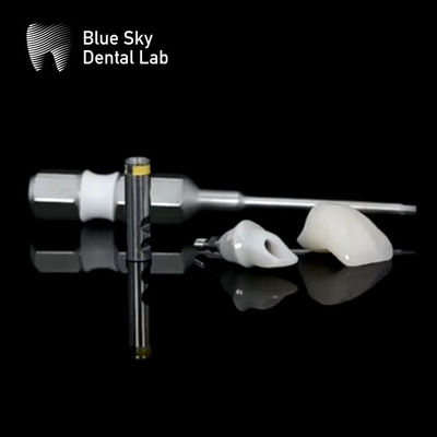 kopen Biocompatibiliteit Zirconia Abutment Custom Zirconia Implant Abutment Wit online manufacture