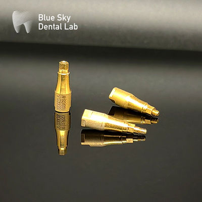 Metalen Ostem Implantat Scan Body Gouden 5mm Hiossen Scan Body